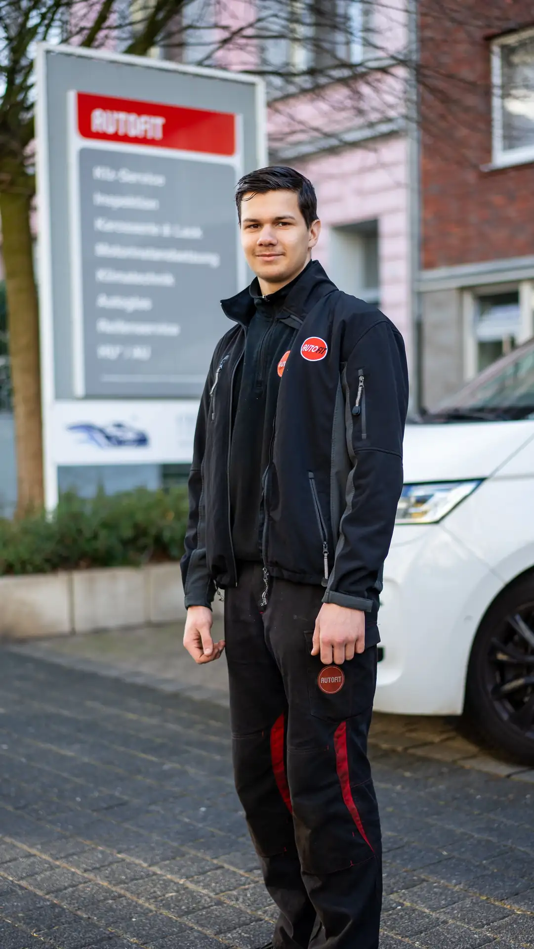 Matz Salewiski, KFZ-Mechatroniker bei Autocentrum Ehreke